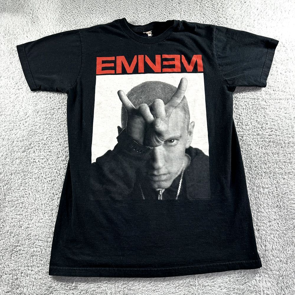 Eminem Shirt Mens Large Monster Tour Devil Horns Rap Tee Hip Hop‎ Bay Island Y2K